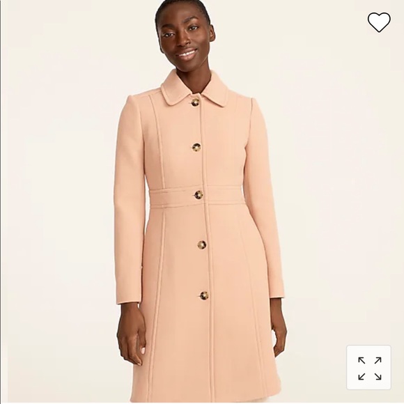 J. Crew Jackets & Blazers - J. Crew Classic lady day coat in Italian double-cloth wool with Thinsulate® NWT